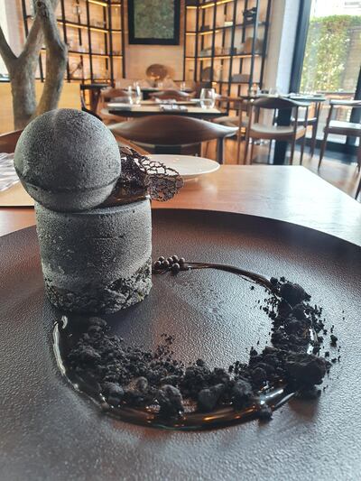 Choco coffee mousse at Market Kitchen 
