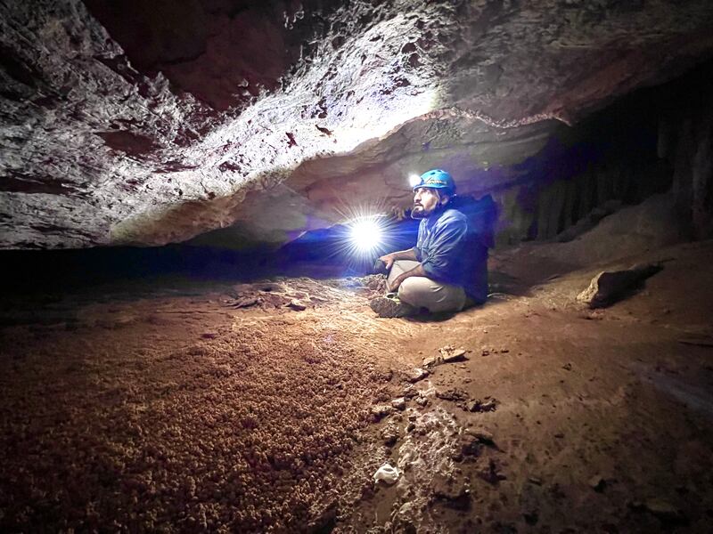 The same team discovered the 'Well of Hell' cave last year.