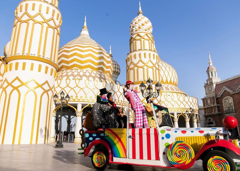 DUBAI, UNITED ARAB EMIRATES. 25 OCTOBER 2020. 
Global Village celebrates it’s 25th season this year.
(Photo: Reem Mohammed/The National)

Reporter:
Section: