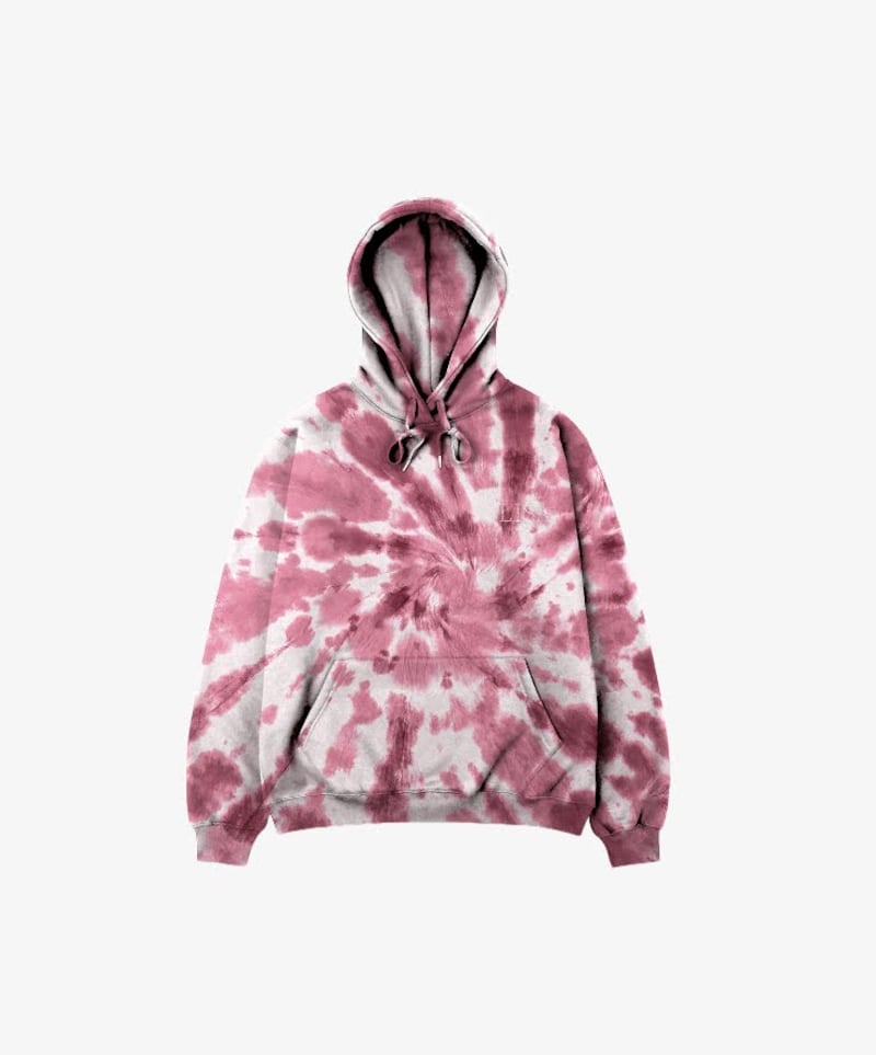One of the hoodies in the Lalisa range is tie dyed. Photo Lalisa