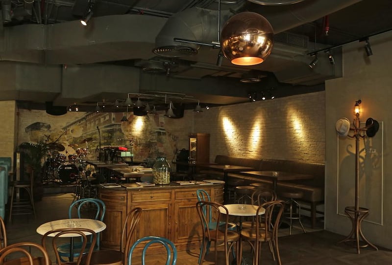 The interior of Nola Eatery and Social House in Jumeirah Lakes Towers. Jeffrey E Biteng / The National