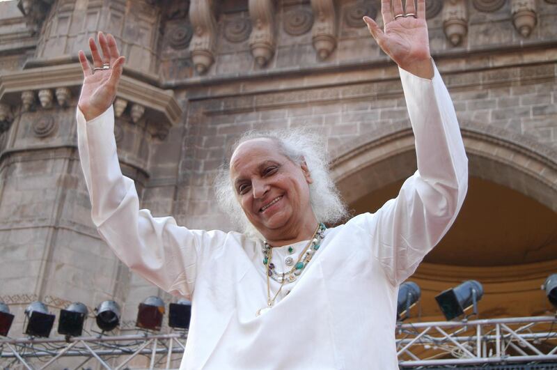 A handout photo of Pandit Jasraj (Courtesy: Repertoire) *** Local Caption ***  AL06NO-CROWNS-PANDIT.JPG