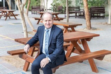 Richard Drew, principal at Jumeira Baccalaureate School in Dubai. Antonie Robertson/The National  