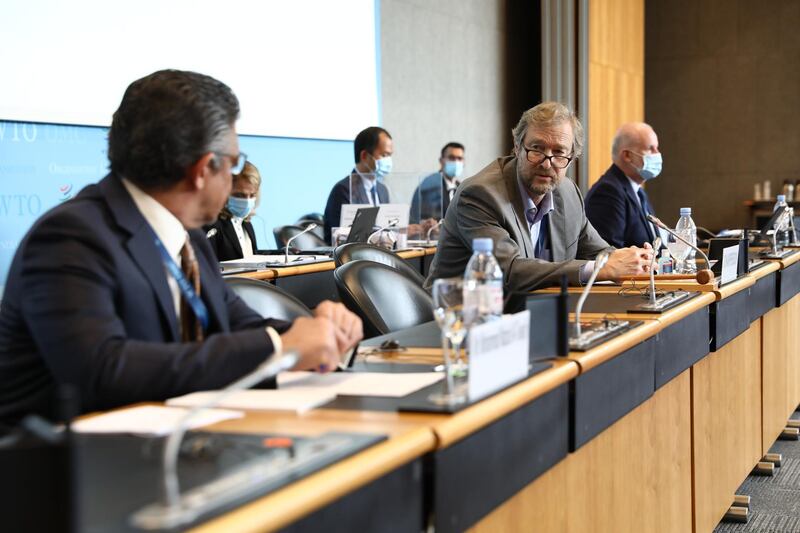 The director general selection process at the WTO, Geneva. WTO