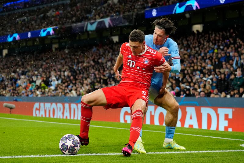 Benjamin Pavard - 6. Did well to stop a quick one-two between De Bruyne and Gundogan that could have led to a huge chance on the stroke of half-time. His deflected cross had Ederson worried after the break. AP 