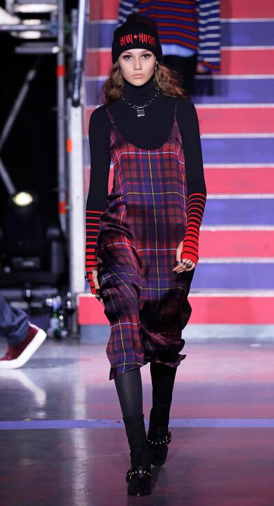 Look 14 for SS18  Tommy Hilfiger at London Fashion Week. Courtesy Tommy Hilfiger