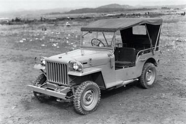 Where it all started - a 1951 Jeep BJ. All photos courtesy Toyota archives