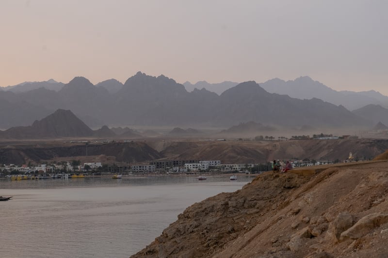 Impressive landscapes surround Sharm El Sheikh.