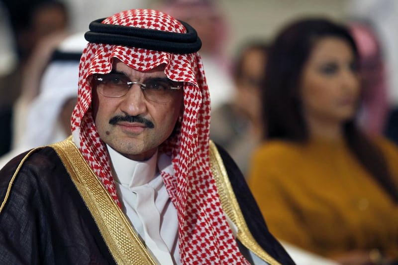 Saudi billionaire Prince Waleed bin Talal. Reuters
