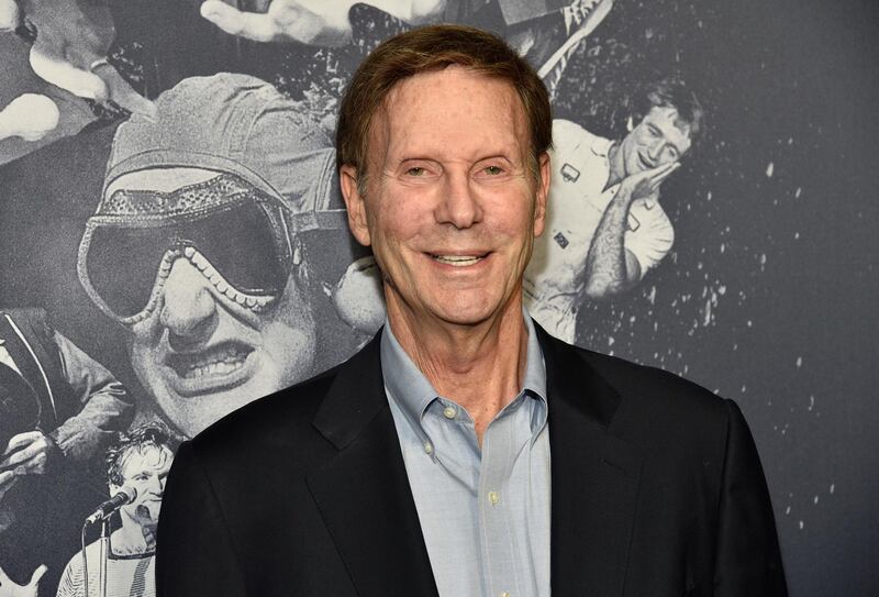 FILE - In this June 27, 2018 file photo, Bob Einstein arrives at the Los Angeles premiere of "Robin Williams: Come Inside My Mind" at the TCL Chinese Theatre.  Albert Brooks, the younger brother of Einstein says the comedy veteran known for "The Smothers Brothers Comedy Hour" and "Curb Your Enthusiasm" has died. He was 76.  Brooks, posted a tweet Wednesday, Jan. 2, 2019, in which he said Einstein "will be missed forever."  (Photo by Chris Pizzello/Invision/AP, File)