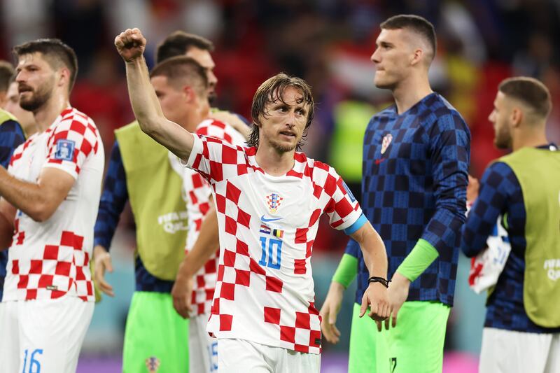 Luka Modric helped Croatia through into the knockout stages. Getty Images