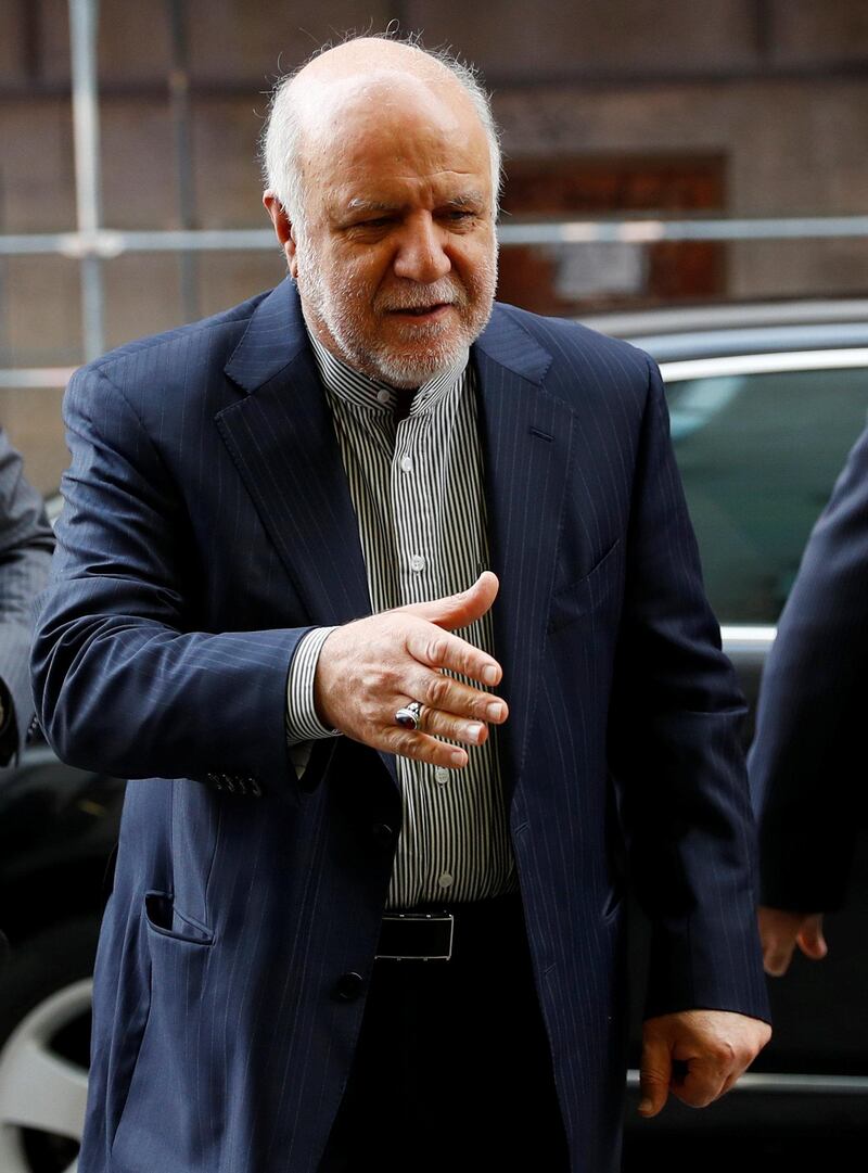 Iran's Oil Minister Bijan Zanganeh. Reuters