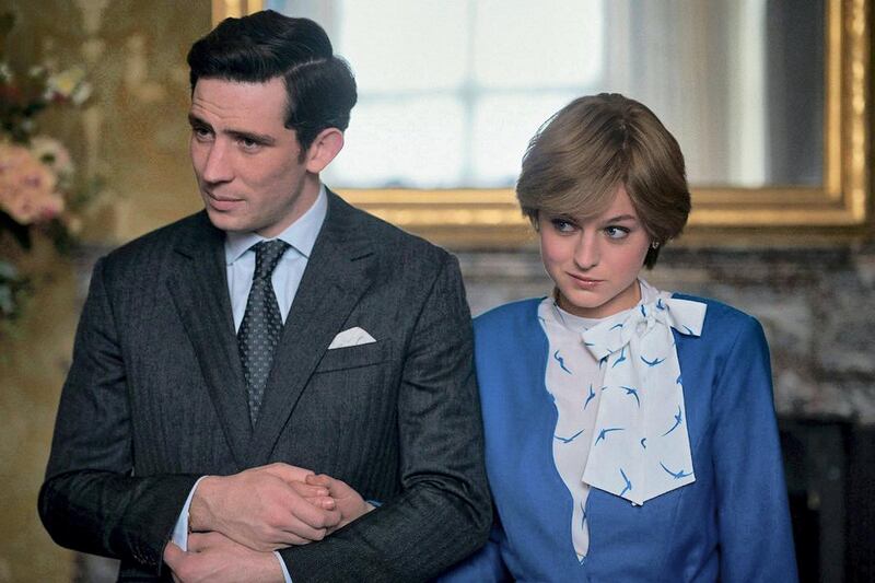 Josh O'Connor and Emma Corrin have both won Golden Globes for their performances as Prince Charles and Princess Diana in 'The Crown'. Netflix 