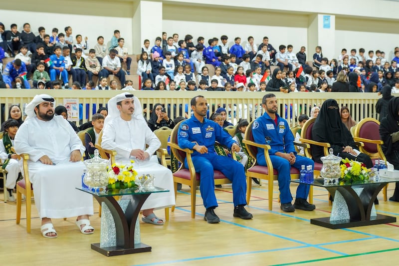 The UAE's pioneering astronauts are now encouraging the next generation of Emiratis to reach for the stars