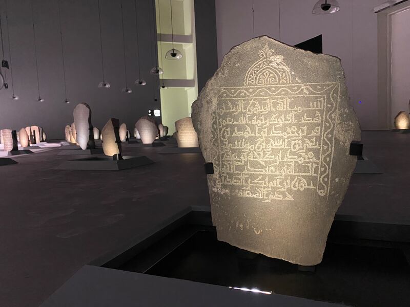 The ornate basalt tombstones from Makkah's historic Al-Ma'la graveyard speak to the city's history of diversity