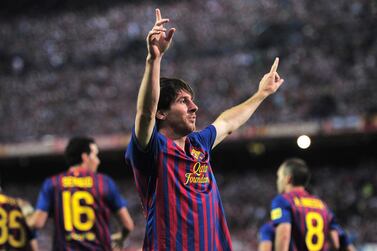 Lionel Messi has won the Copa del Rey six times with Barcelona. AFP