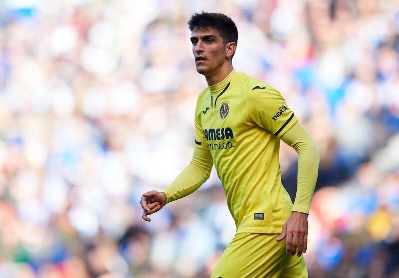 SAN SEBASTIAN, SPAIN - JANUARY 05:  Gerard Moreno of Villarreal CF reacts during the Liga match between Real Sociedad and Villarreal CF at Estadio Anoeta on January 05, 2020 in San Sebastian, Spain. (Photo by Juan Manuel Serrano Arce/Getty Images)