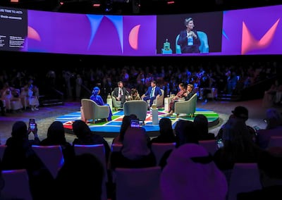 Culture Summit Abu Dhabi 2024 is at Manarat Al Saadiyat. Victor Besa / The National