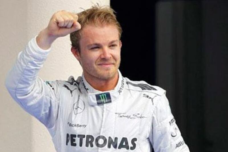 Nico Rosberg was just 0.254secs quicker than Sebastian Vettel but that is enough to give him the pole over his fellow German. It is the second pole of Rosberg's career and the second in a row this season for Mercedes-GP.