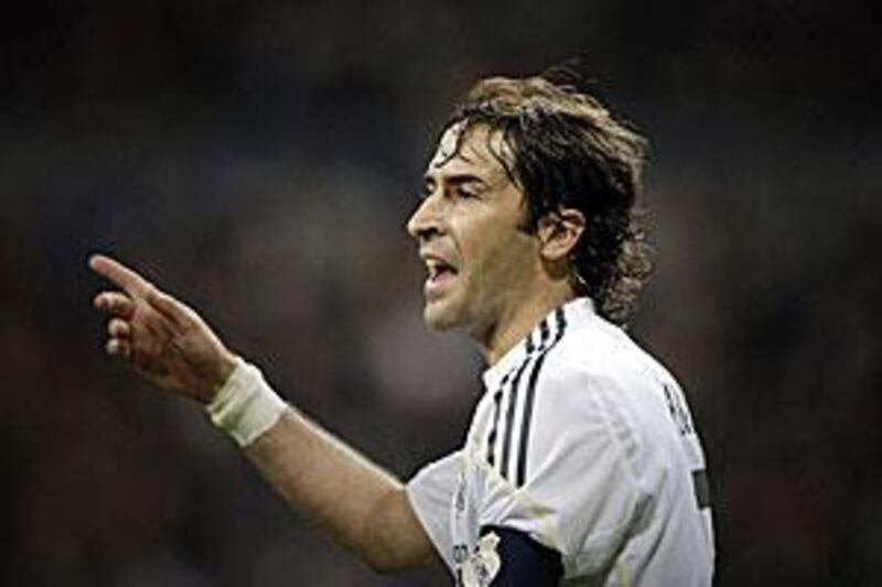 Spanish striker Raul, 33, has made nearly 700 appearances for Real Madrid since 1994.