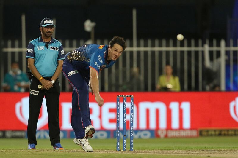 Nathan Coulter-Nile helped restrict Rajasthan to 90 in Sharjah. Sportzpics for IPL