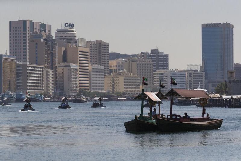 Dubai Creek has applied for World Heritage status. Antonie Robertson / The National