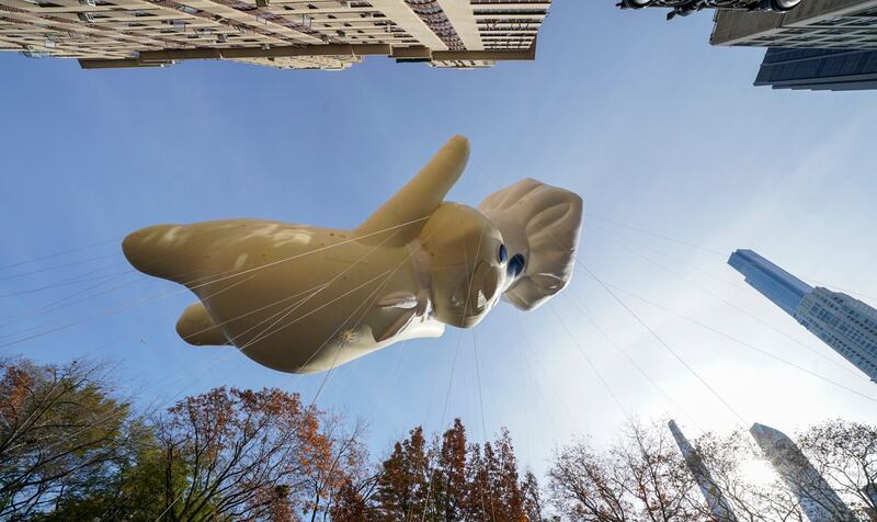 The Pillsbury Doughboy balloon. EPA