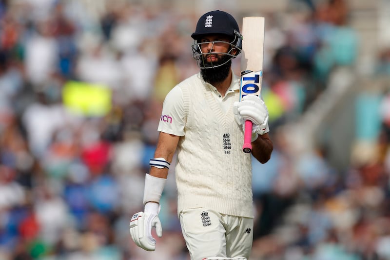 Moeen Ali's final Test match for England came against India at the start of September. Reuters