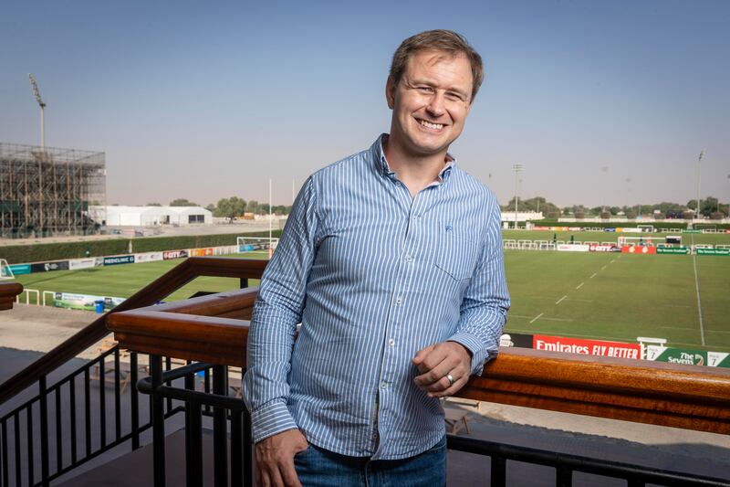 Mathew Tait was appointed general manager and festival director of the Dubai Sevens in October last year. Antonie Robertson/The National