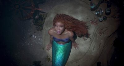 Halle Bailey as Ariel in The Little Mermaid. Disney via AP