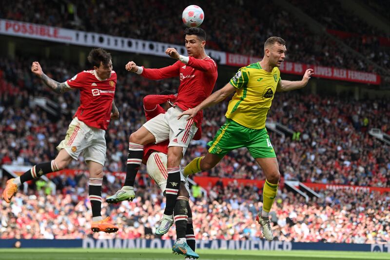 Victor Lindelof 6 - Right position at right time to stop a 35th minute Norwich attack. But individual moments paled when compared with the collective mistakes and lack of strategy for his team. 

AFP