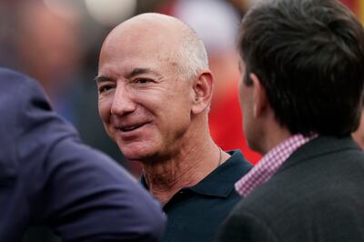 Washington Post owner Jeff Bezos has tapped up the British executive. AP
