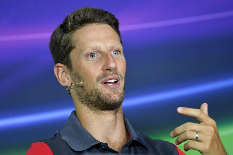 Haas driver Romain Grosjean says he has cleared the air with Toto Wolff of Mercedes-GP. Andrej Isakovic / AFP