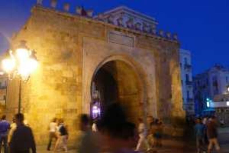 The Porte de France in Tunis (Photo by Rosemary Behan) *** Local Caption ***  TR03JA-TUNIS-02.jpg