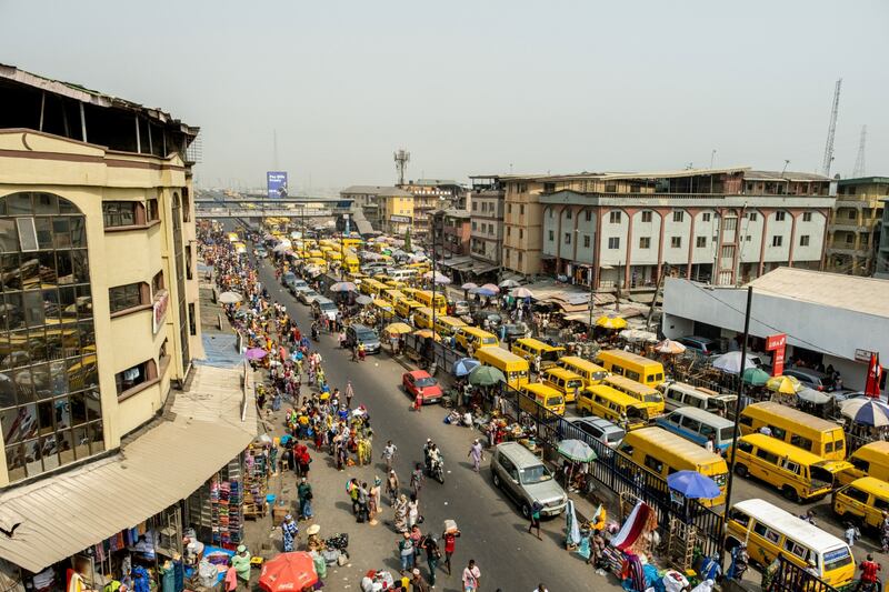 A street in Lagos, Nigeria. The new VC fund aims to support tech start-ups in the West African country. Bloomberg