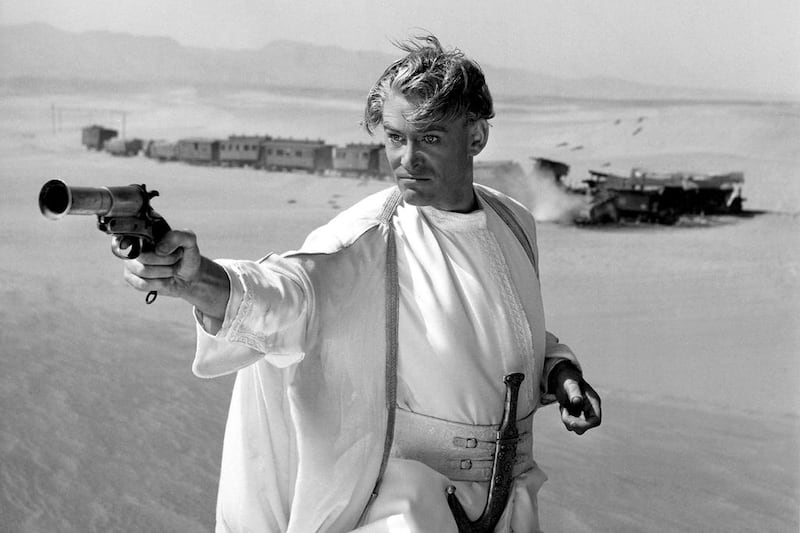Peter O’Toole in Lawrence of Arabia. Columbia Pictures / Getty Images