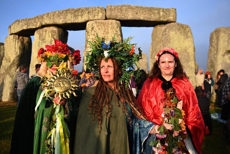 It is believed that solstices have been celebrated at Stonehenge for thousands of years. EPA