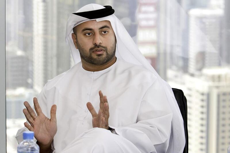 Sheikh Maktoum Hasher Al Maktoum, the executive chairman of Shuaa Capital, said the rise in interest among companies going public should improve the possibility of more transactions being executed by the company. Jaime Puebla / The National