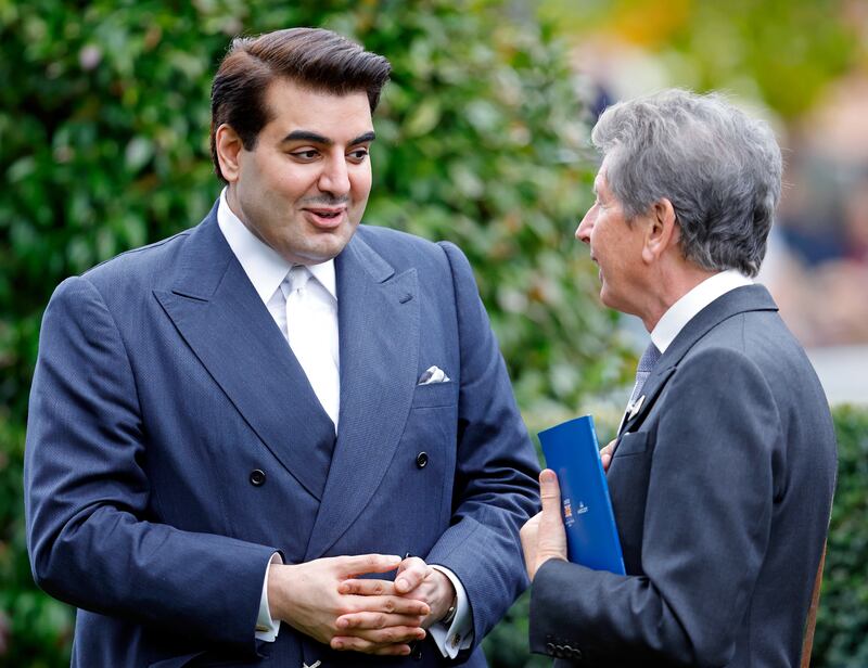 Sheikh Hamad bin Abdullah Al Thani, left, won his case to recover millions of pounds after seven artefacts he bought were ruled to be fake. Getty Images