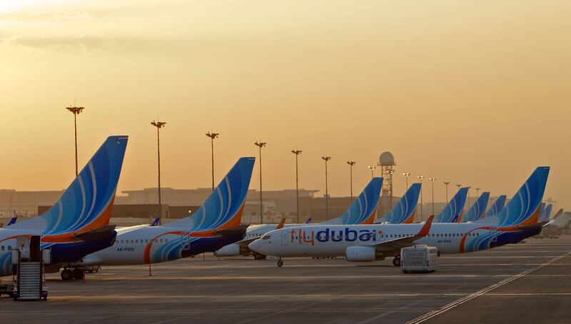 Flydubai will move flights to 39 destinations in 11 countries to Dubai World Central airport in May. Photo: Flydubai