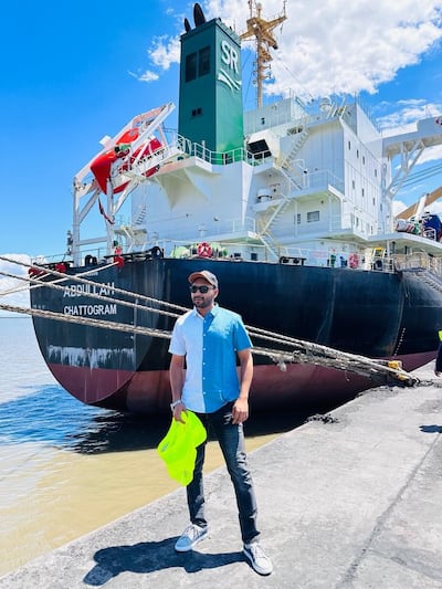 A group of about 20 pirates took control of the MV Abdullah, which was carrying coal from Maputo, Mozambique, to the UAE and took the Bangladeshi crew including Ainul Hoque (pictured) captive. Photo: Hoque family