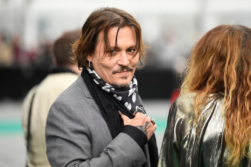 Depp attends the 'Crock of Gold: A few Rounds with Shane McGowan' premiere in Zurich, Switzerland in 2020. Getty Images