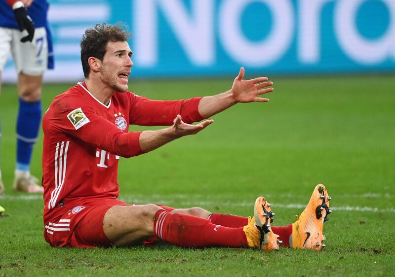 Bayern Munich's Leon Goretzka. Reuters