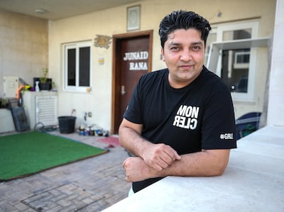 Junaid Rana, who won Dh50 million in a Mahzooz weekly draw last October, has stopped renting and invested in a property portfolio in Dubai to earn passive income. Victor Besa / The National