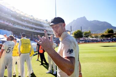Ben Stokes powered England to victory in the Newlands Test against South Africa. Getty