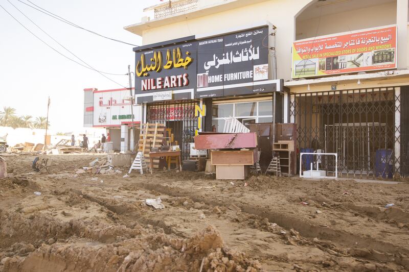 Shops on the road between Al Suwayq and Al Khaburah.