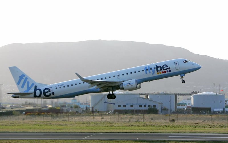 Flybe. The airline is based in the UK.  HK Express of Hong Kong also made the top 10 list. Paul McErlane / EPA