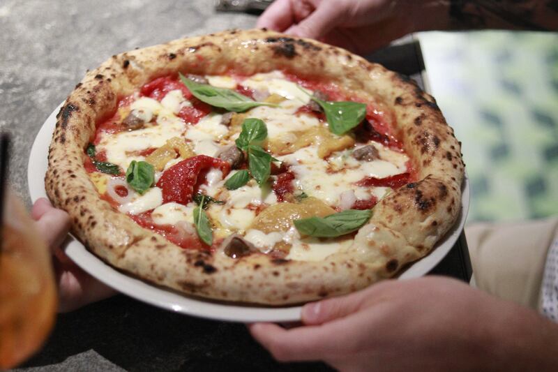 Nick Alvis says Motorino has perfected its diavola pizza. Photo: Motorino