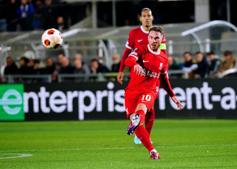 On a night when Liverpool needed one of the Argentine’s blistering finishes, the opportunity just never arose here. Also, the incisive final ball from Liverpool’s midfield deserted them, particularly in desperately disappointing second half. PA