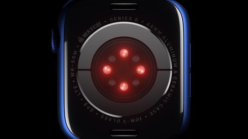 Apple Watch Series 6 featuring a revolutionary Blood Oxygen sensor.  EPA